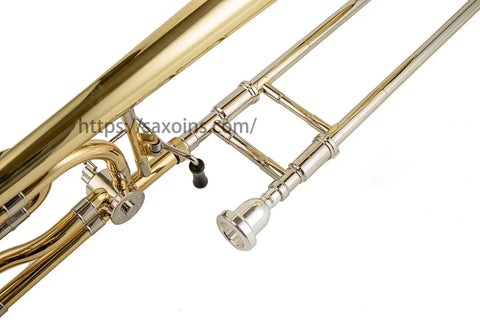 modulated tenor trombone Bb/ F tone Phosphorous copper with F# Key Clear Lacquer - AUROSUS  Musical Instrument Store