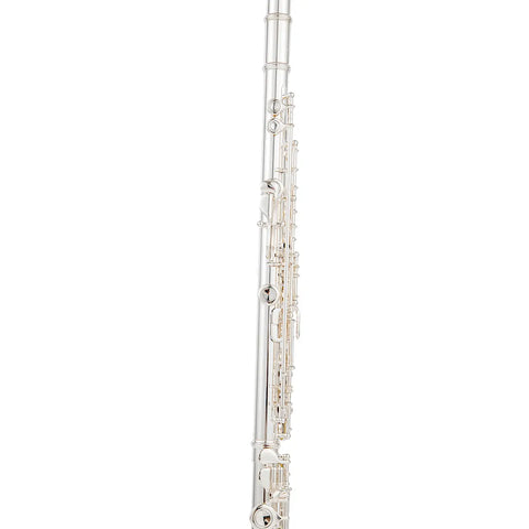silver plated Intermediate 17keys open/closed hole c flute with b foot Joint offset g with case AUROSUS Musical Instrument Store
