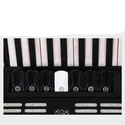 yingwu YW-871 Adult grade-examination playing beginner introductory musical instrument 37 keys 96 bass accordion - AUROSUS  Musical Instrument Store