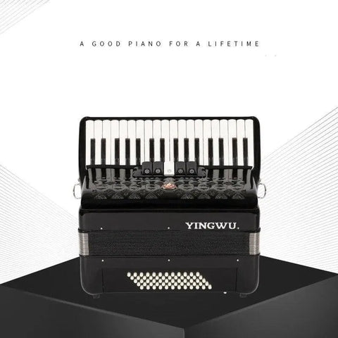 yingwu accordion YW-823 beginner musical instrument beginner adult art exam 34 key 60 bass accordion - AUROSUS  Musical Instrument Store
