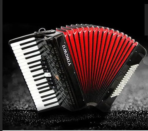 yingwu accordion YW-823 beginner musical instrument beginner adult art exam 34 key 60 bass accordion - AUROSUS  Musical Instrument Store
